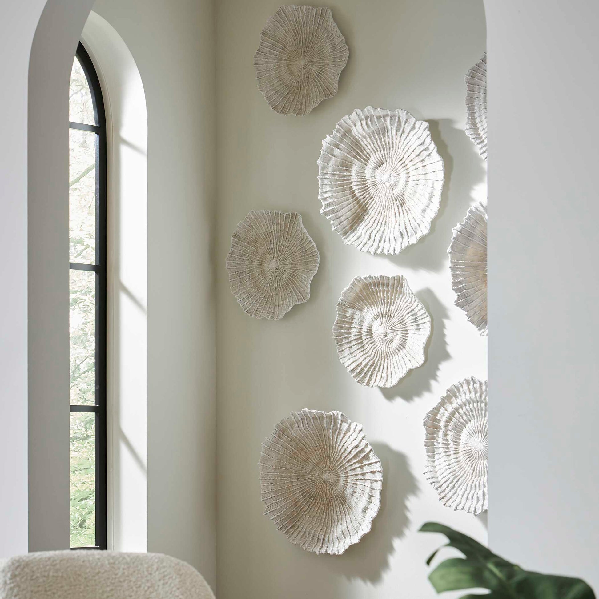 Uttermost Ocean Gems Coral Wall Decor Set/3