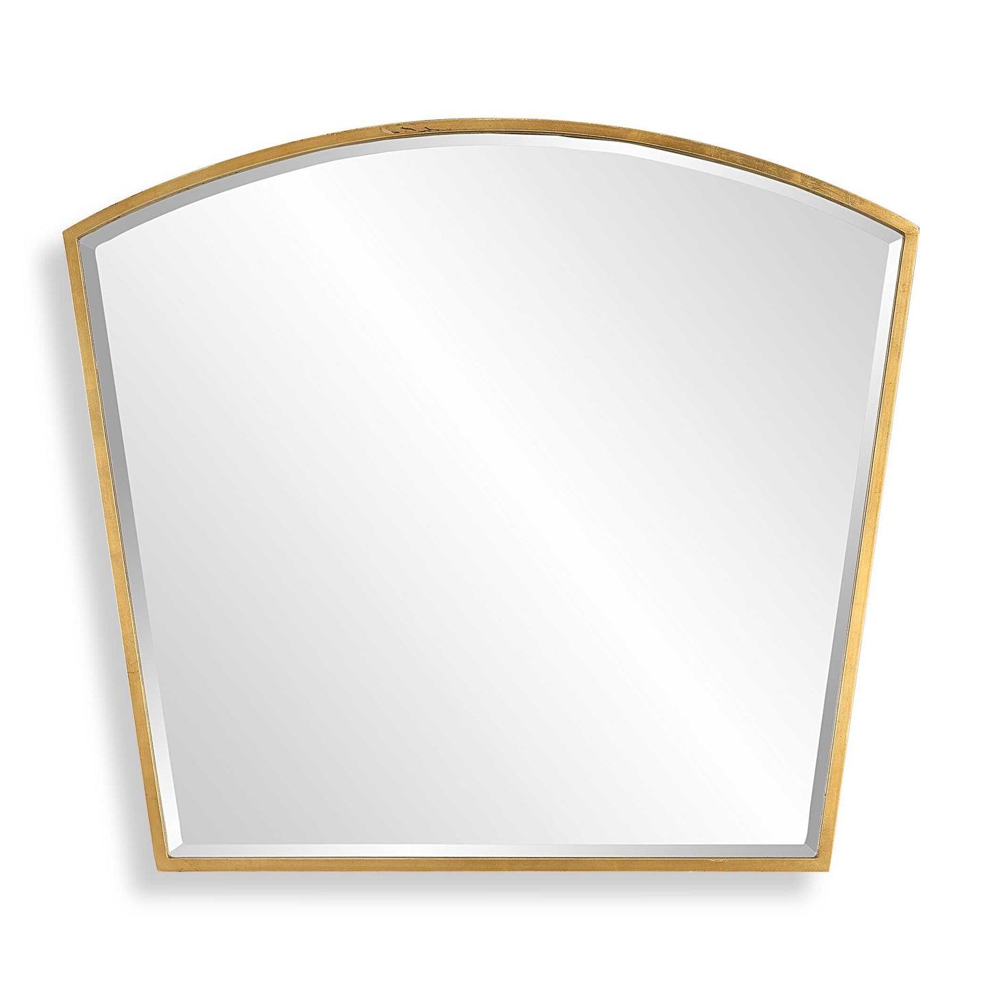 Uttermost Boundary Gold Arch Mirror