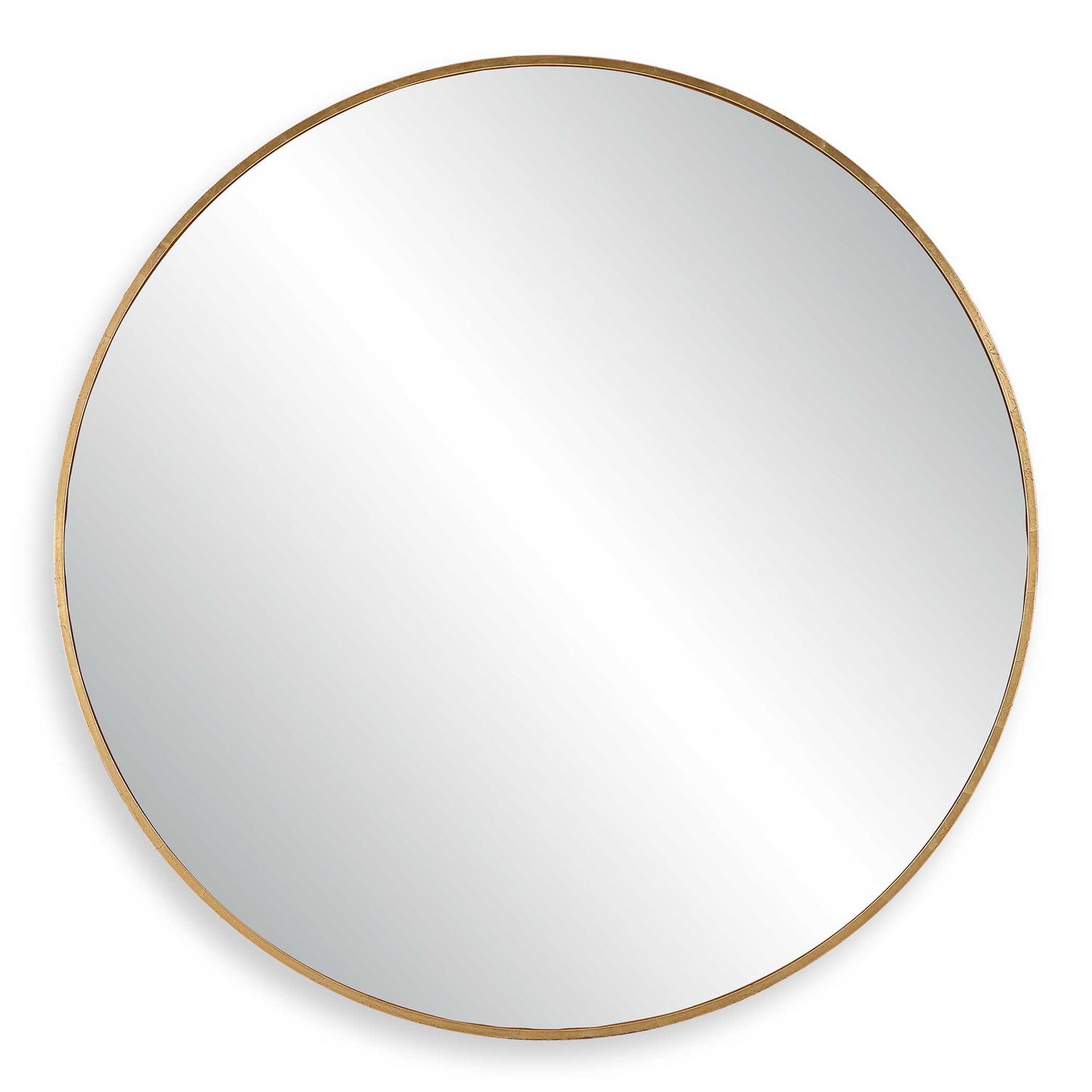 Uttermost Junius Large Gold Round Mirror