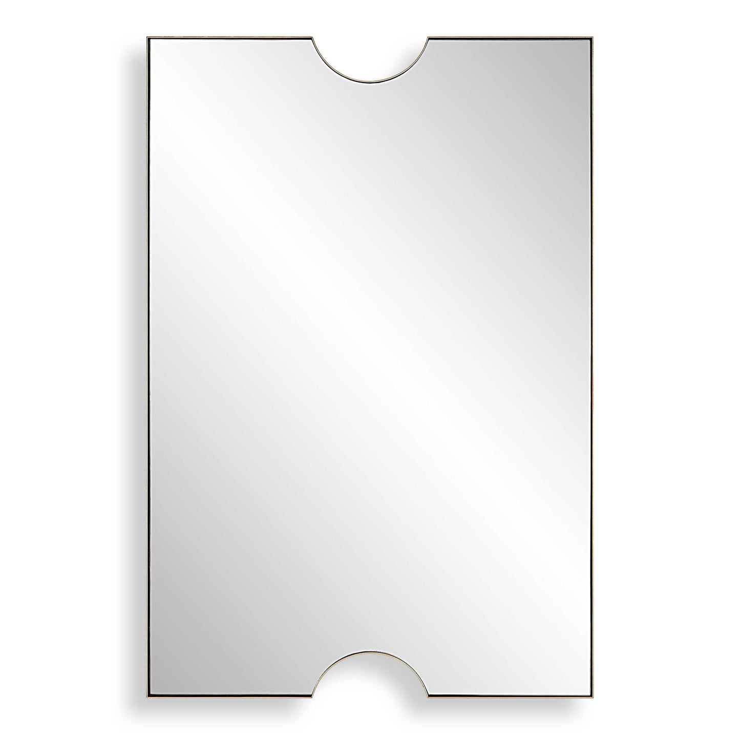 Uttermost Ticket Gold Vanity Mirror