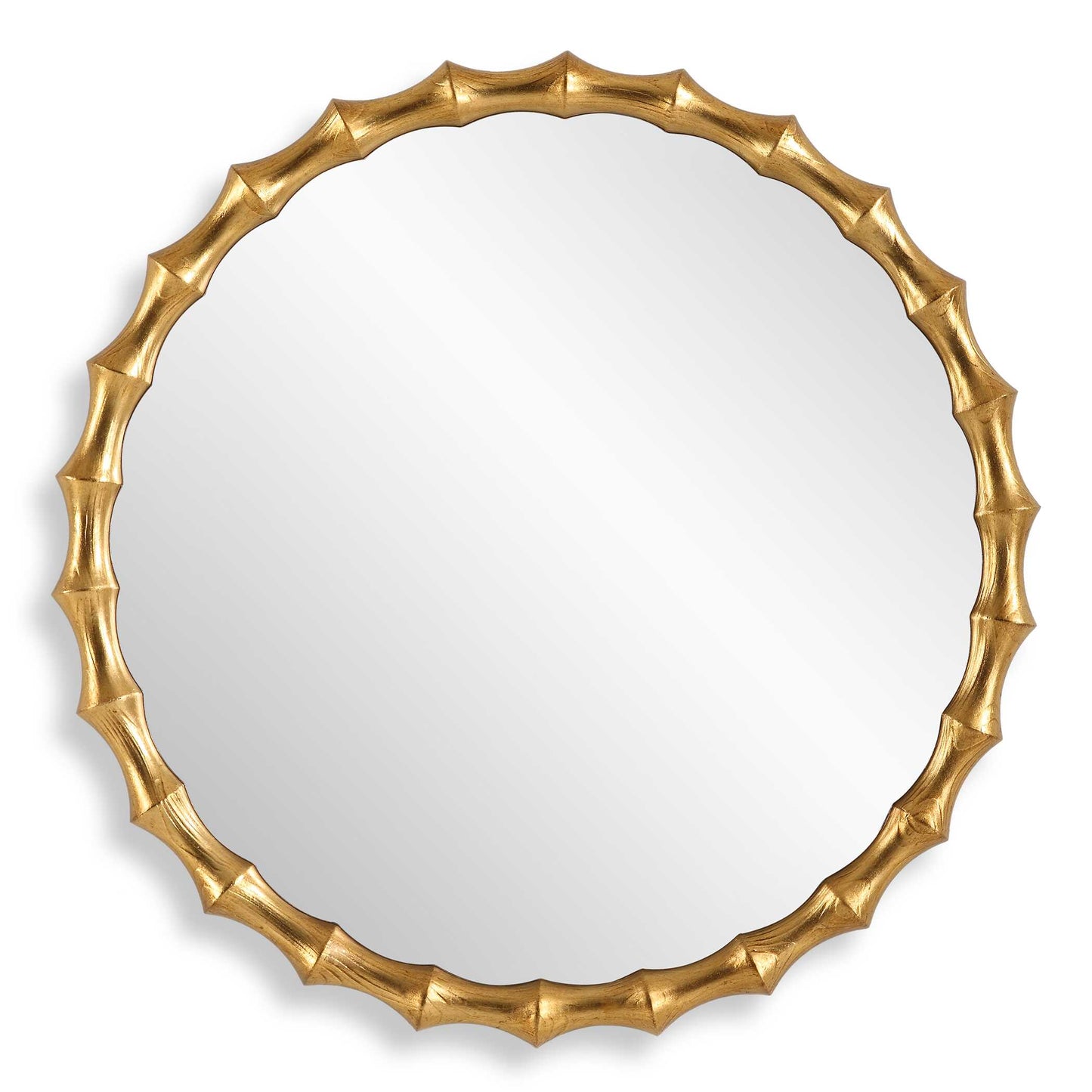 Uttermost Nacala Round Gold Mirror
