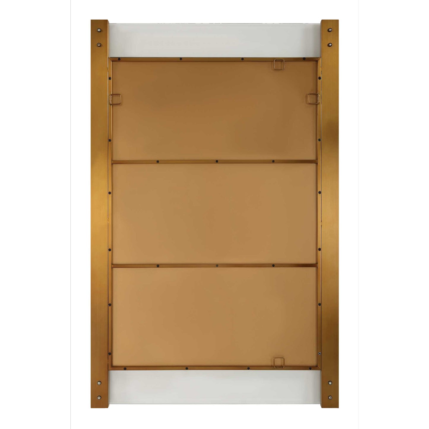 Uttermost Nera Plated Brass Mirror