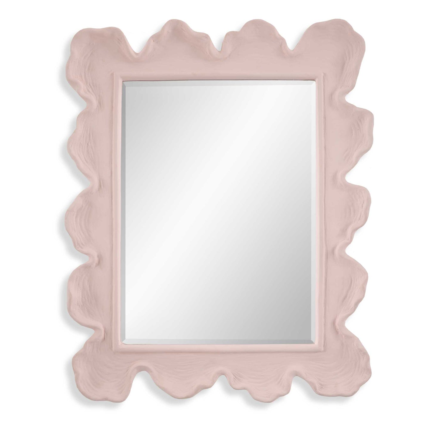 Uttermost Sea Coral Pink Mirror