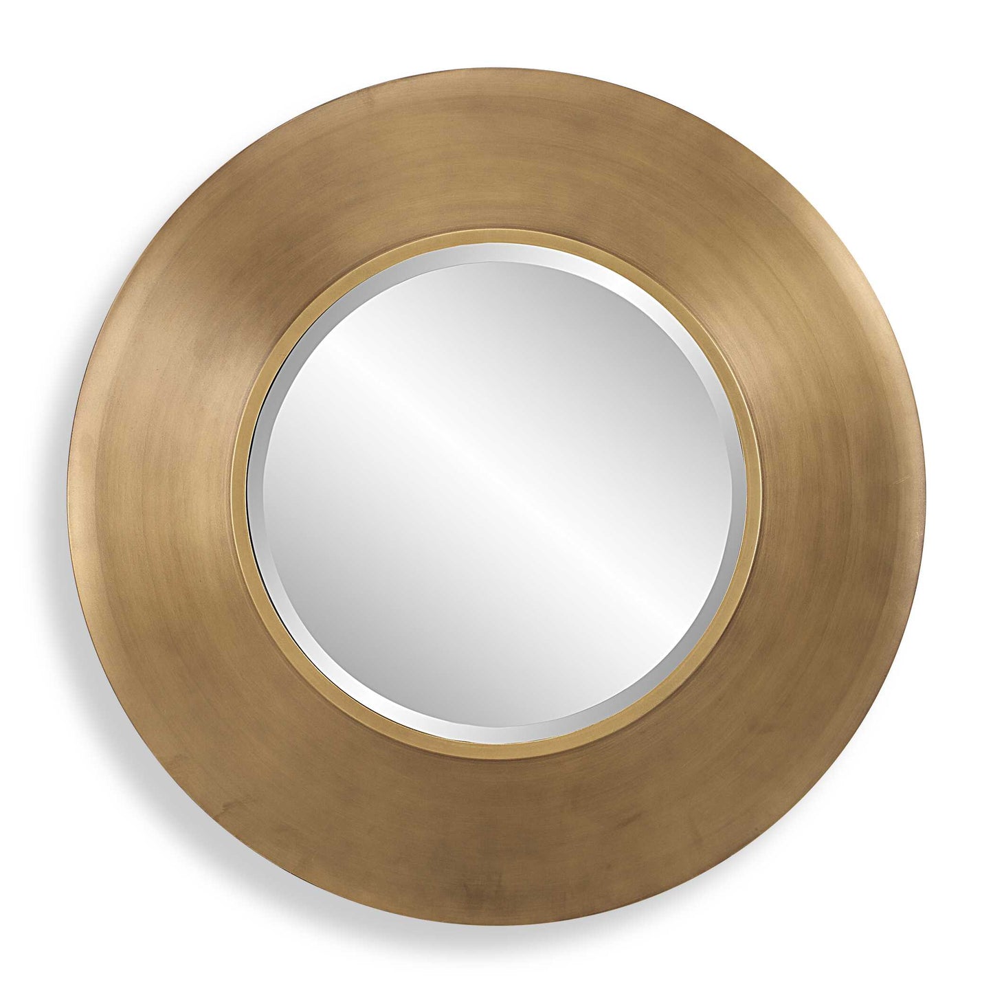 Uttermost Contessa Round Gold Mirror