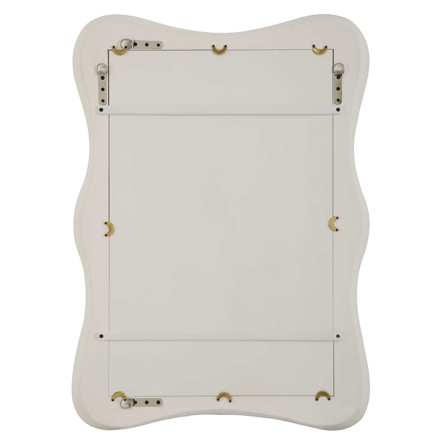 Uttermost Whitehaven Wavy Rectangle Mirror