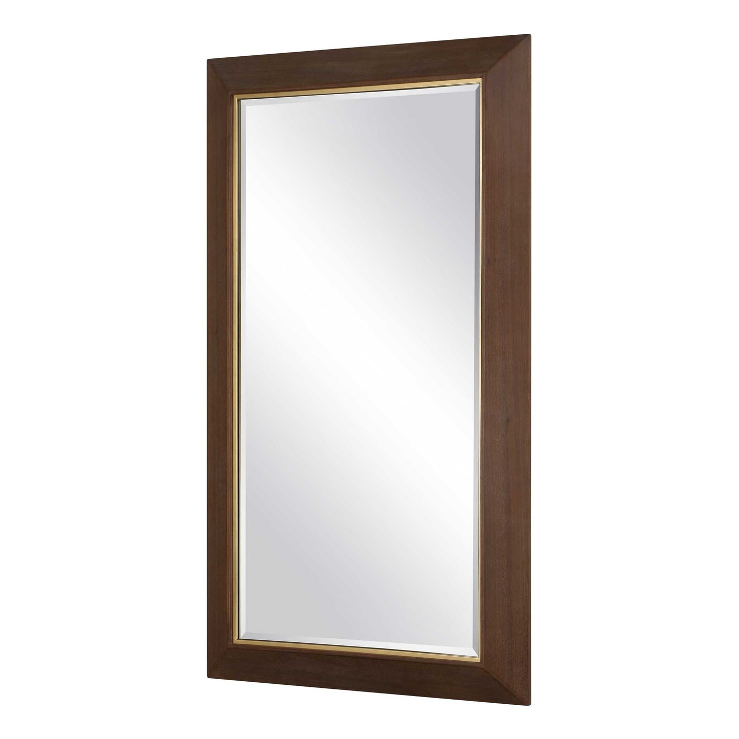 Uttermost Matheson Rectangular Walnut Mirror