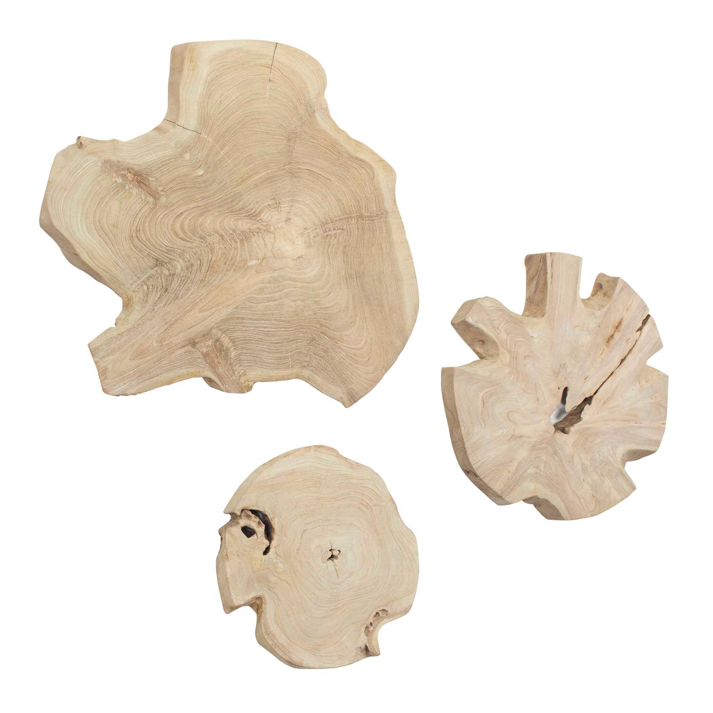 Uttermost Kalani Wood Outdoor Wall Art Set/3