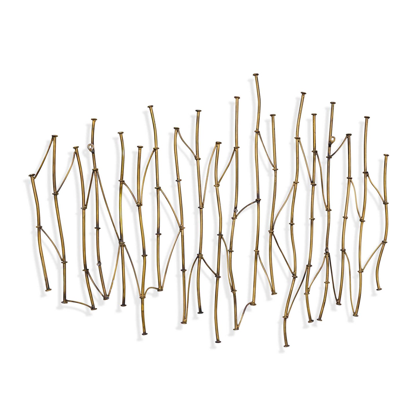 Uttermost Nature's Rhythm Gold Metal Wall Decor - Brass