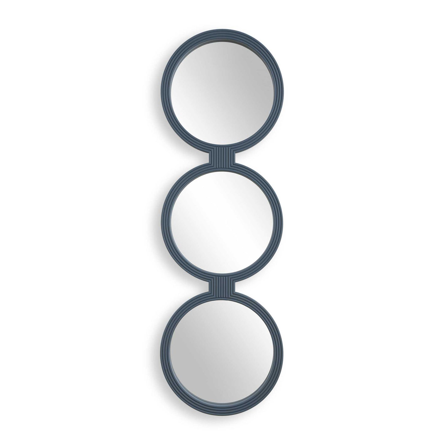 Uttermost Going In Circles Blue Gray Mirror