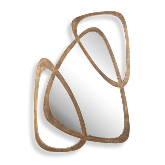 Uttermost Momentum Gold Mirrored Wall Decor - Brass