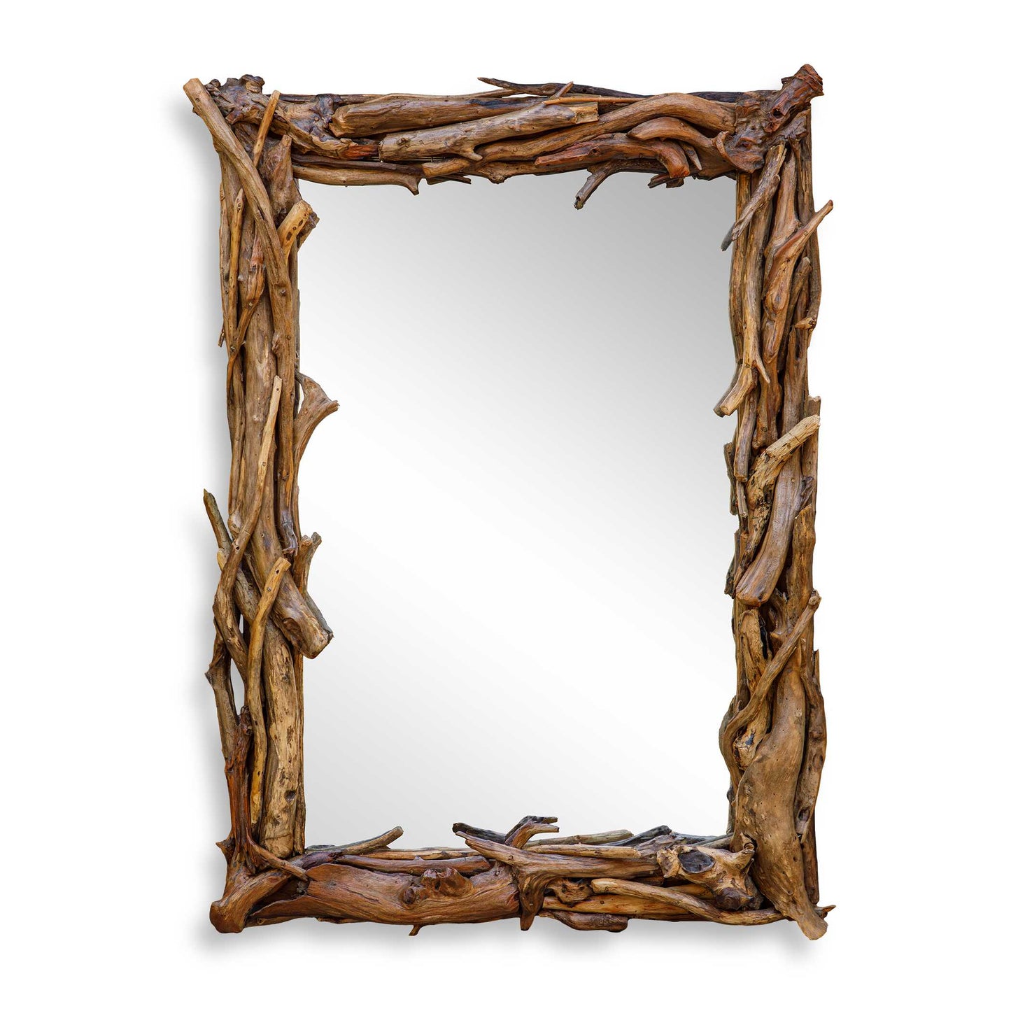 Uttermost Rooted Reflection Natural Mirror - Woodtone