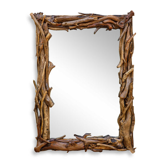 Uttermost Rooted Reflection Natural Mirror - Woodtone