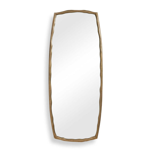 Uttermost Adair Antique Brass Tall Mirror - Brass,Gold