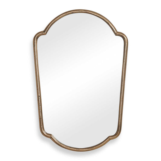 Uttermost Naomi Antique Brass Mirror - Brass,Gold
