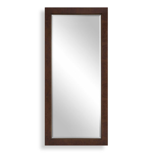 Uttermost Durant Tall Wood Mirror - Brown,Woodtone