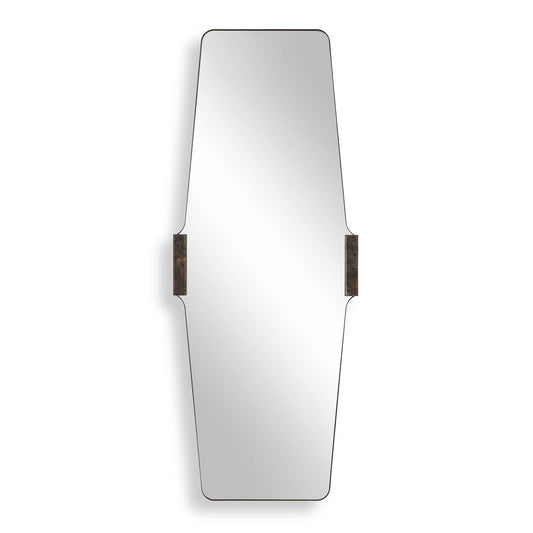 Uttermost Orson Mid-Century Tall Mirror - Bronze,Brown