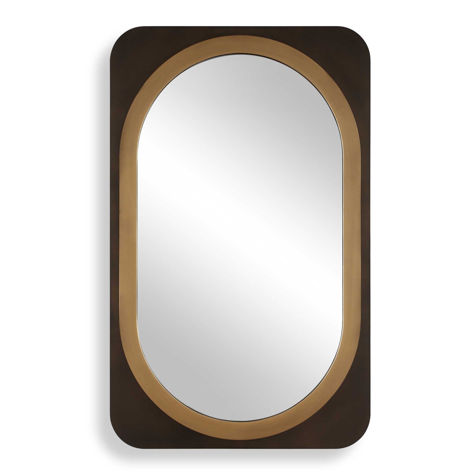 Uttermost Condesa Bronze & Gold Mirror - Brass,Bronze,Gold