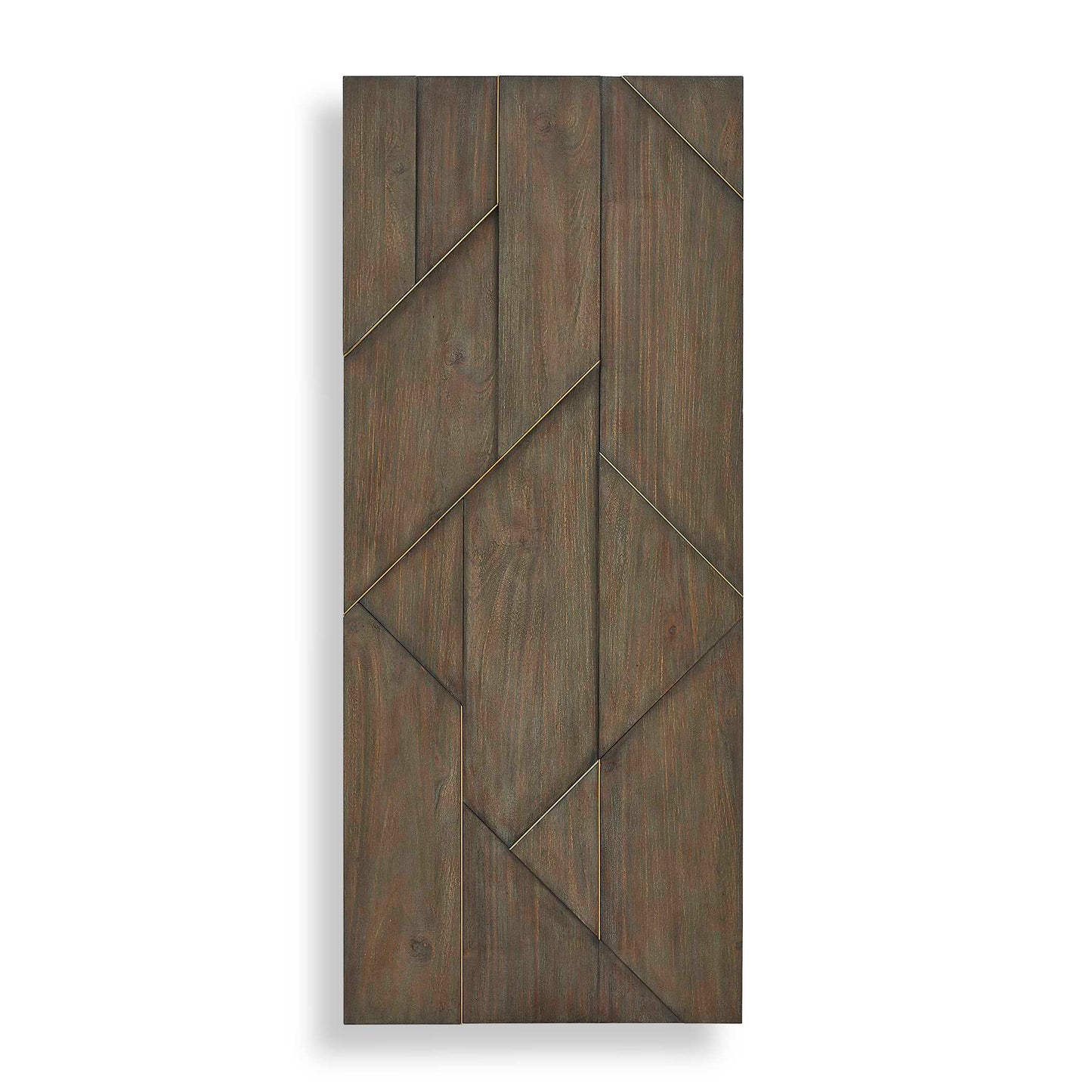 Uttermost Hanoi Geometric Wood Wall Panel - Woodtone