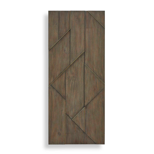 Uttermost Hanoi Geometric Wood Wall Panel - Woodtone
