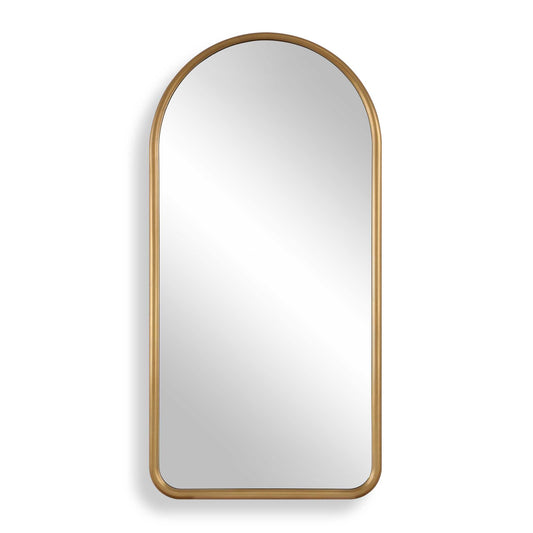 Uttermost Marvell Gold Arch Mirror - Brass,Gold