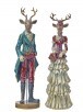 Resin Gentlemen &Lady Deer Set