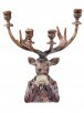 Resin Deer Candle Holder