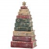12.5" Resin Stacked Vintage Books