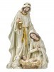 12" Resin Holy Family with Lantern