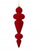 10" Flocked Vp Finial