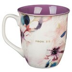 Trust in the Lord Plum Bloom Coffee Mug