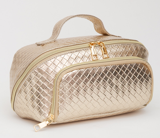 Makeup Bag Gold