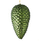 10" Matte Glitter Pinecone