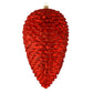 10" Matte Glitter Pinecone