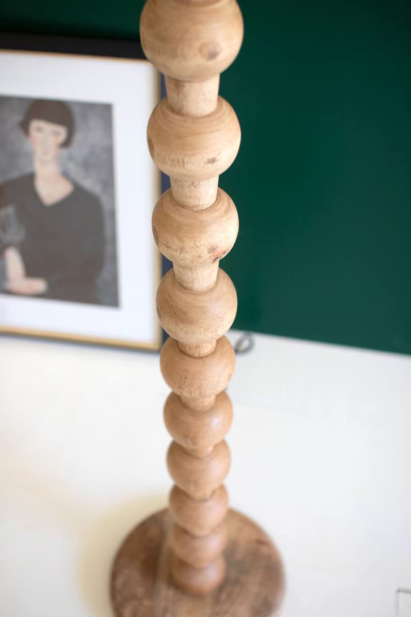 Wooden Floor Lamp