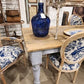 Blue Fowl Dinning Chair