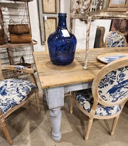 Blue Fowl Dinning Chair