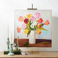 30.5" Gold Table Top Easel