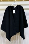 Milio Milano Stripe Pattern Open Pancho