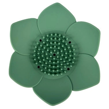 Soap and Shower Steamer Silicone Lotus Tray