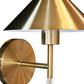 Acrylic Gold Sconce