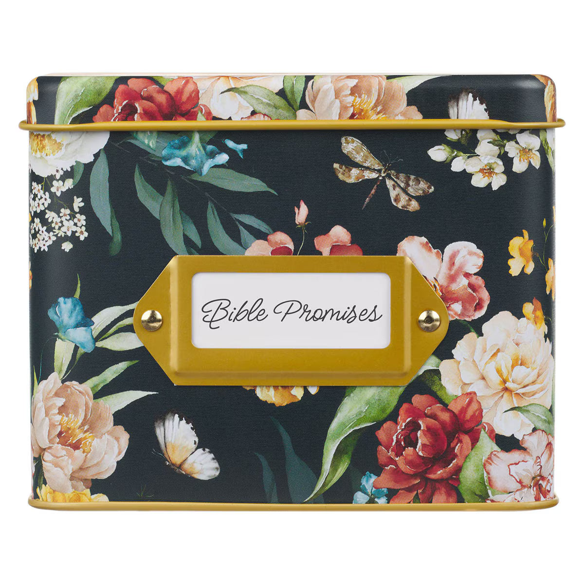 Floral Bible Promises in Tin