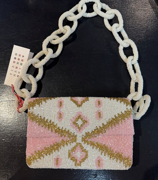 Tiana Handmade Beaded Mini Shoulder Bag