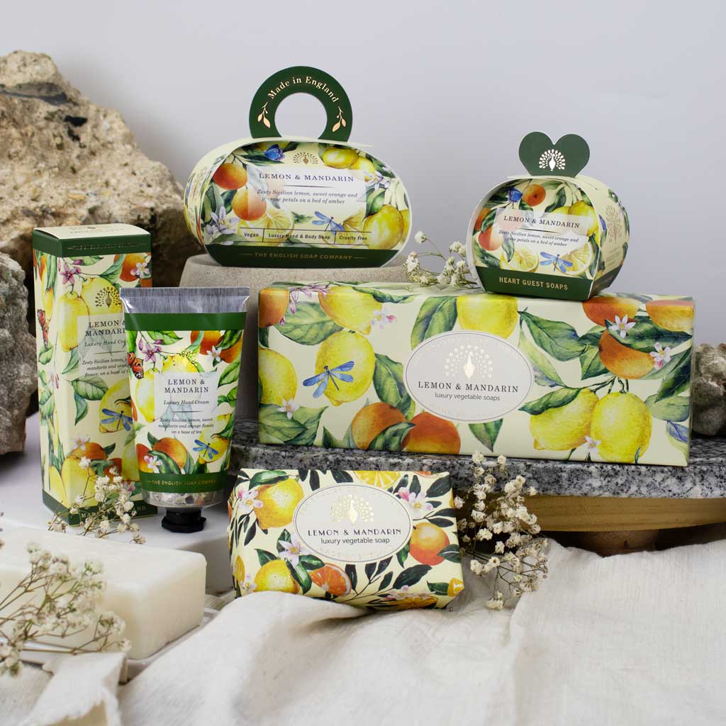Heritage Lemon & Mandarin Soap Set
