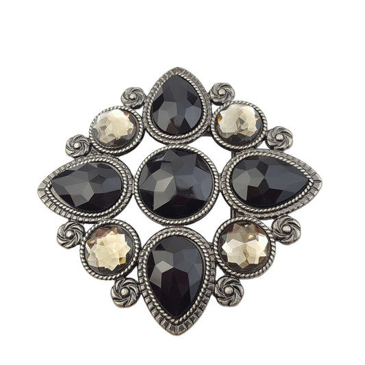 Vintage Crystal Women's Belt Buckle