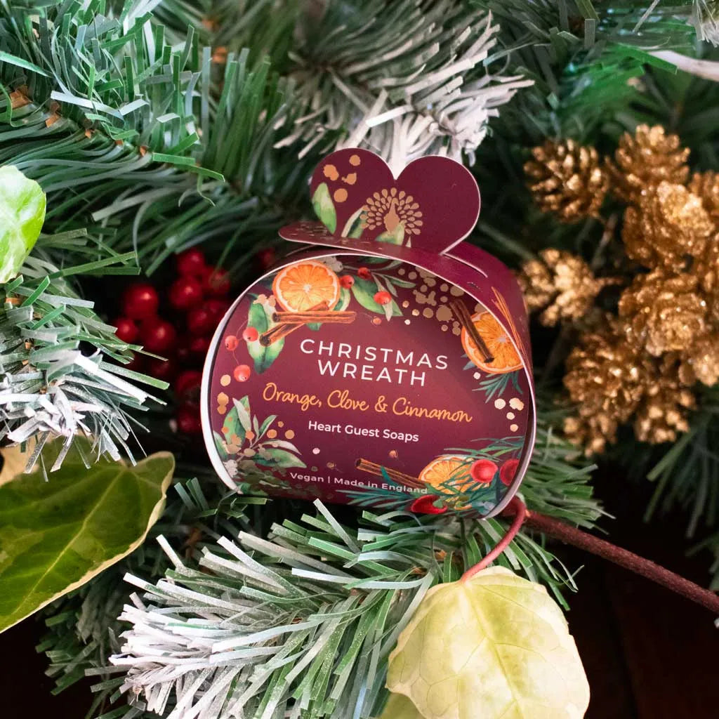 Christmas Wreath Guest Soaps