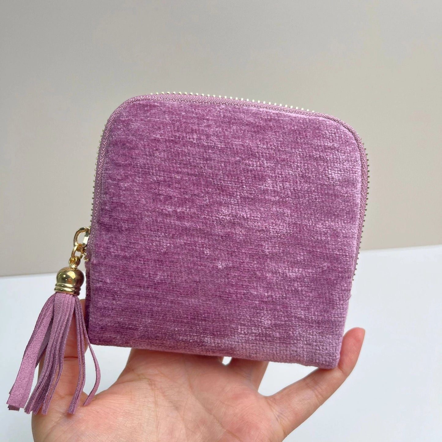 Fringe Zipper Jewelry Case