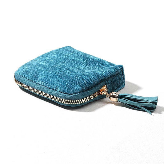 Fringe Zipper Jewelry Case