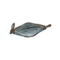 Aqua Wristlet Leather Bag