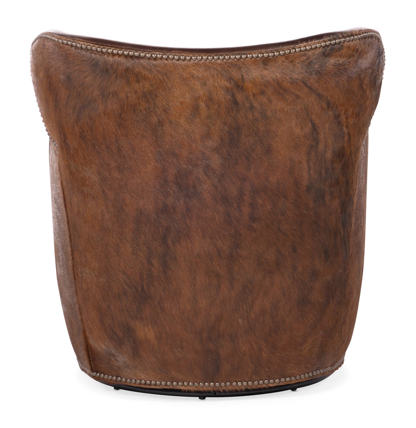 Kato Leather Swivel Chair with Dark HOH
