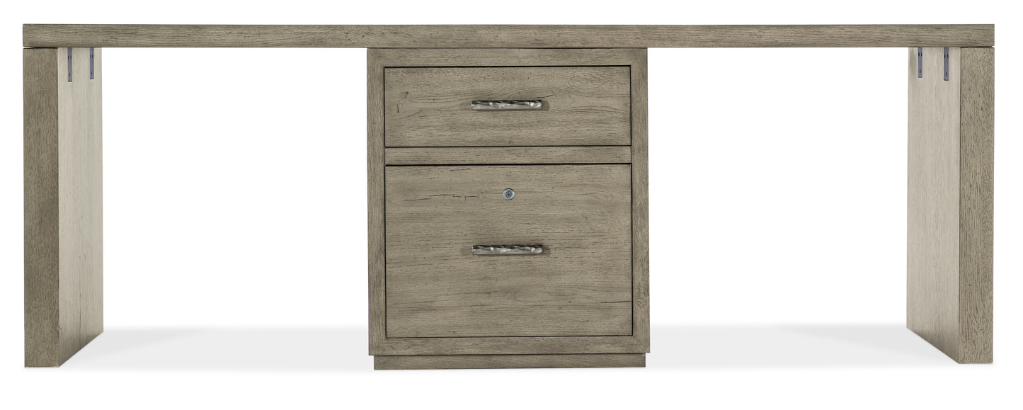 Linville Falls 84" Desk with One Centered File